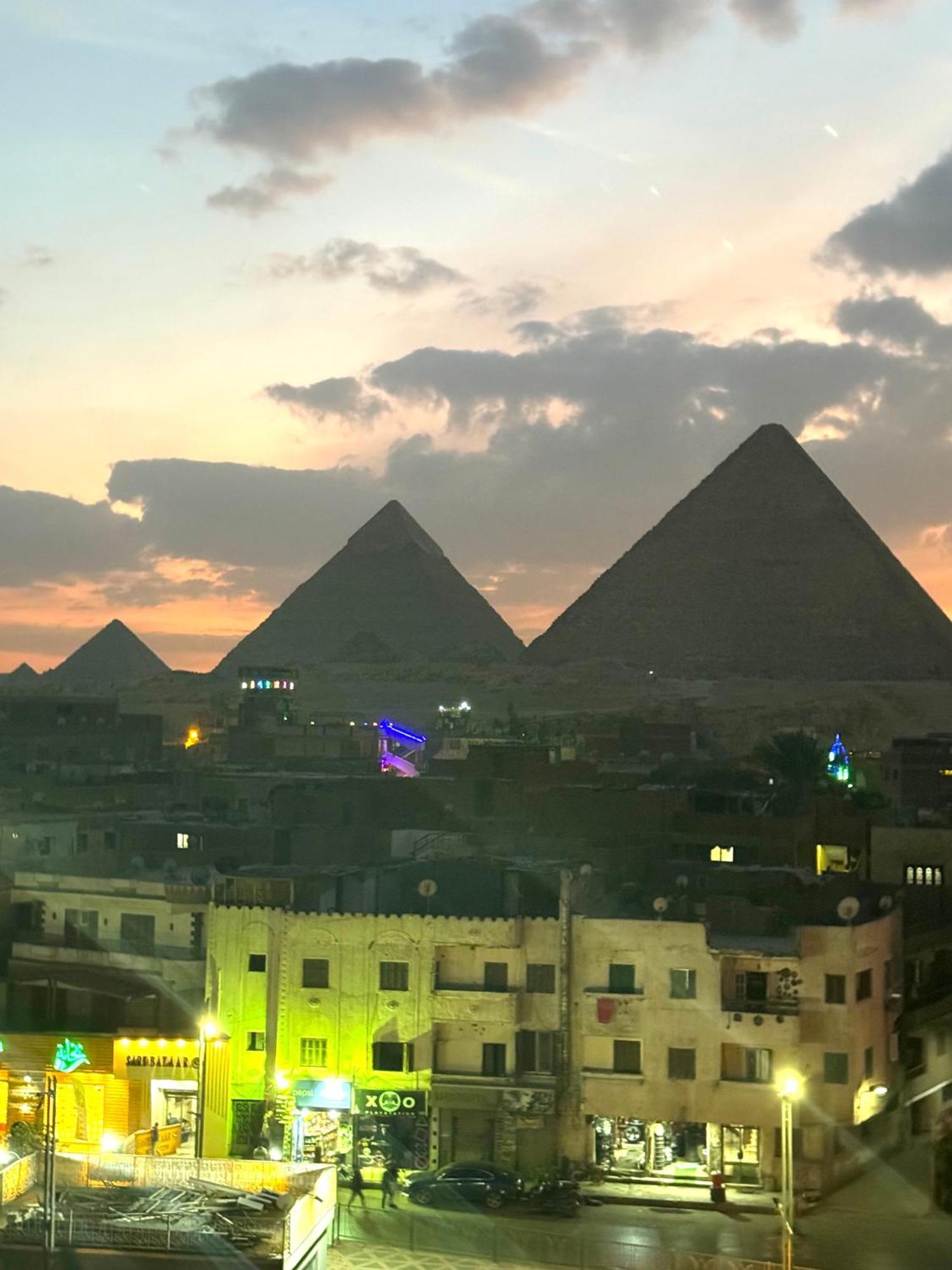 Mak Pyramids View Hotel Kafrat al Jabal Exterior foto